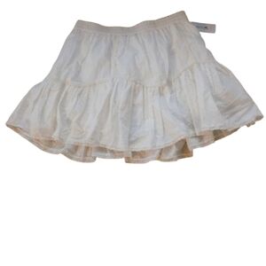 Jessica Simpson Cream Skater Skirt